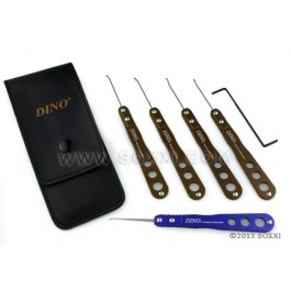Brown-Stainless Extractor set