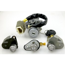 81905-25E70 GENUINE HYUNDAI ACCENT KEY & CYLINDER-LOCK SET