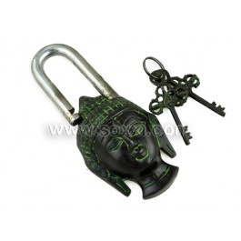 Antique Lock - Buddha