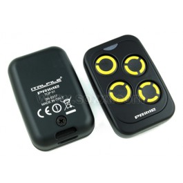 Prime Top 01 Black with 4B Yellow Keys - Multi-frequency Remote