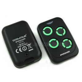 Prime Top 02 Black with 4B Green Keys - Multi-frequency Remote