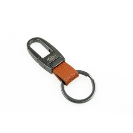 Stainless Steel - Leather Key Chain