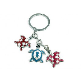 Colourful Key Chain - Turtle Design