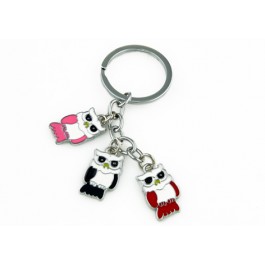 Colourful Key Chain - Owl Design