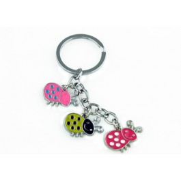 Colourful Key Chain - Beetle Design
