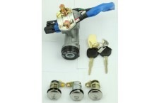 0K30A-09010E GENUINE KIA RIO KEY & CYLINDER-LOCK SET