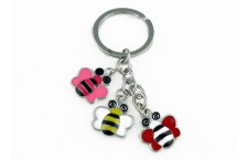 Colourful Key Chain - Bee Design