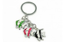 Colourful Key Chain - Angel Fish Design