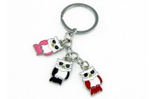 Colourful Key Chain - Owl Design