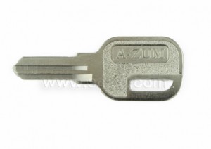 Original A-ZUM Brass Key Blank.