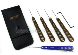 Brown-Stainless Extractor set