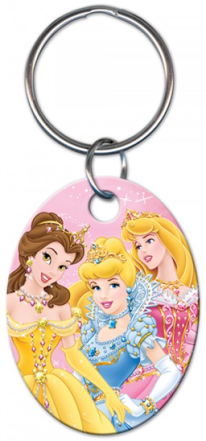 KC-D49 Disney Princesses 3 Key Chain