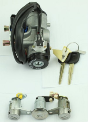 0K2NT-09010B GENUINE KIA SPECTRA KEY & CYLINDER-LOCK SET