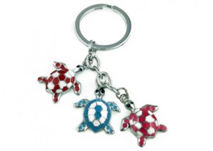 Colourful Key Chain - Turtle Design