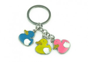 Colourful Key Chain - Duck Design