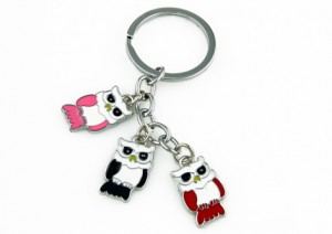Colourful Key Chain - Owl Design