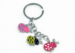 Colourful Key Chain - Beetle Design