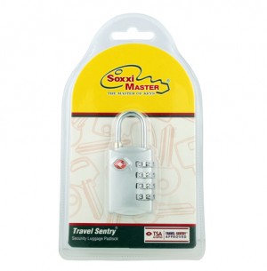TSA309S (4 Digit Combination) Black 