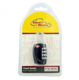 TSA330BLK (4 Digit Combination) Black 