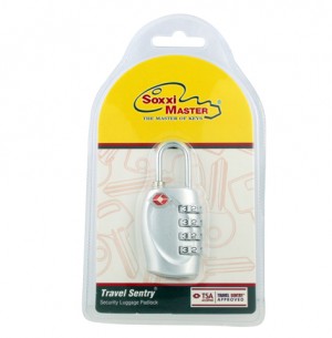 TSA330S (4 Digit Combination) Silver