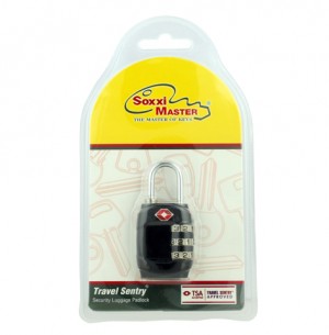 TSA331BLK (3 Digit Combination) Black
