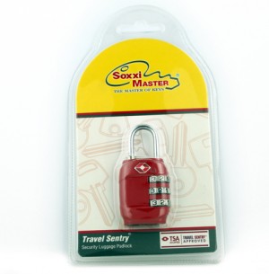 TSA331R (3 Digit Combination) Red