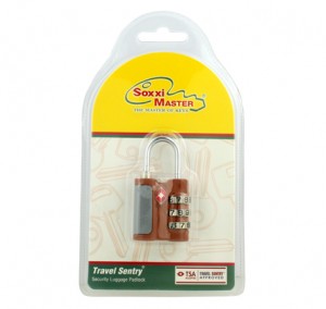 TSA530BRN (3 Digit Combination) Brown