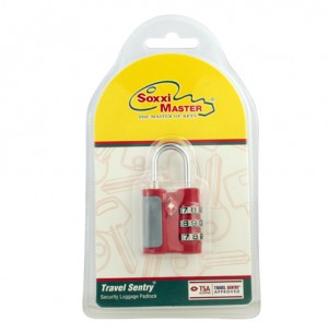 TSA530R (3 Digit Combination) Red