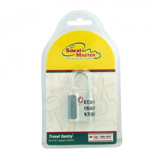 TSA530S (3 Digit Combination) Silver